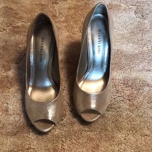 Peep-toe heels by Gianni Bini
